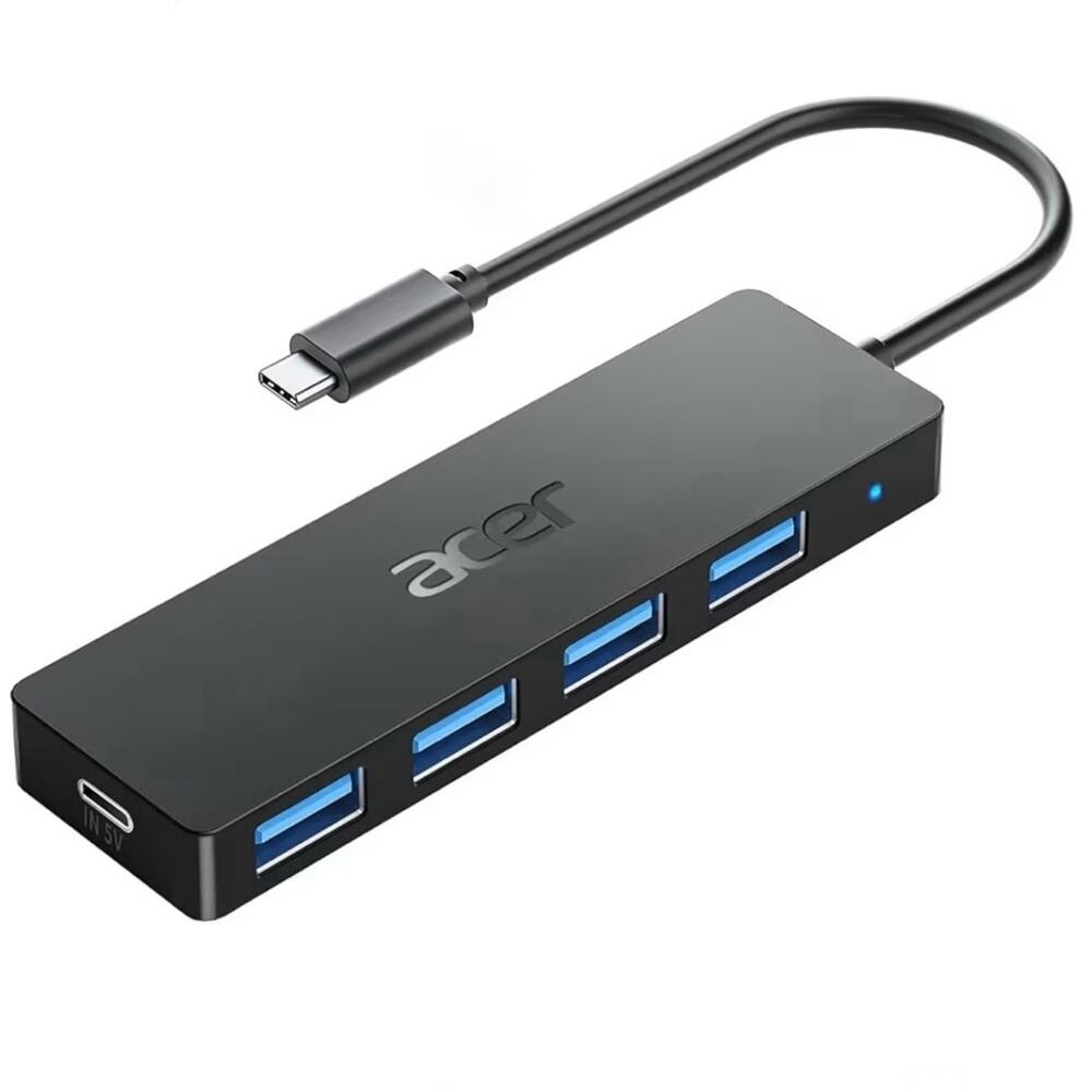 Acer 5-in-1 USB-C Hub Black and Blue (A181)